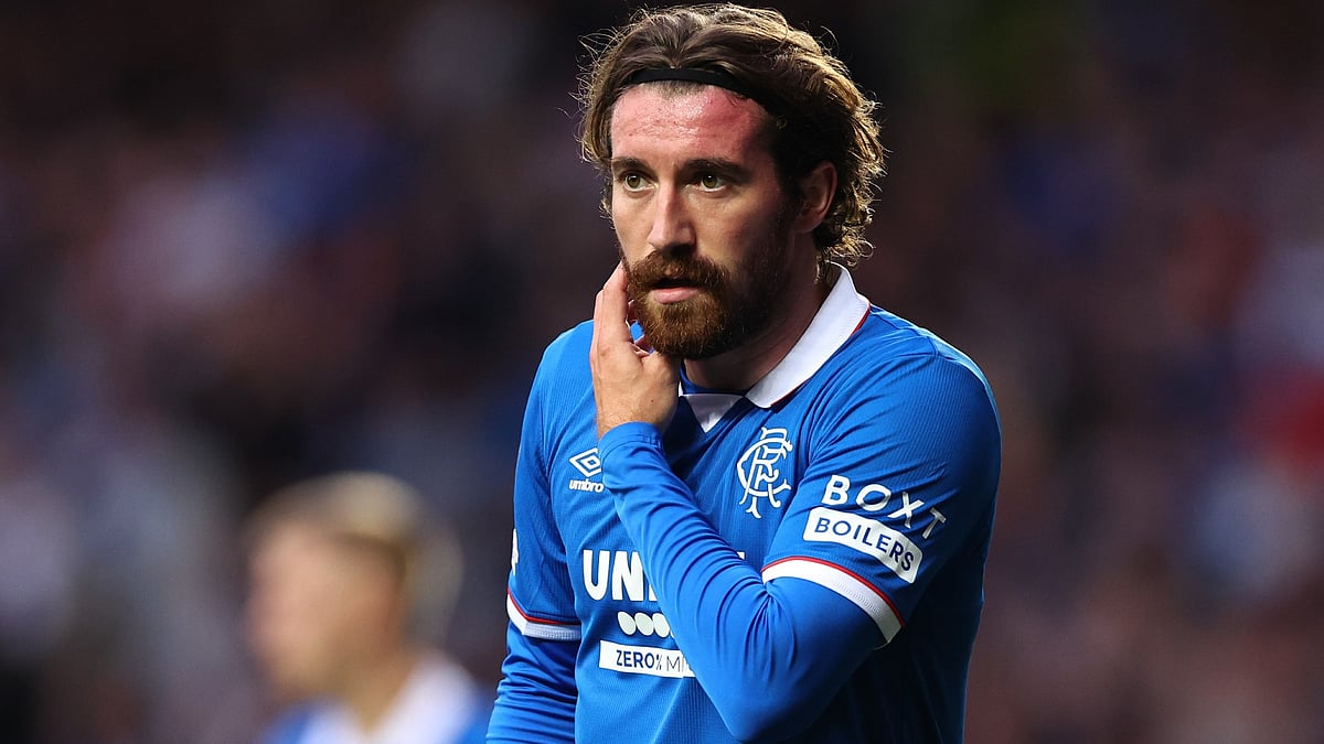 Rangers midfielder Joe Rothwell during a match.