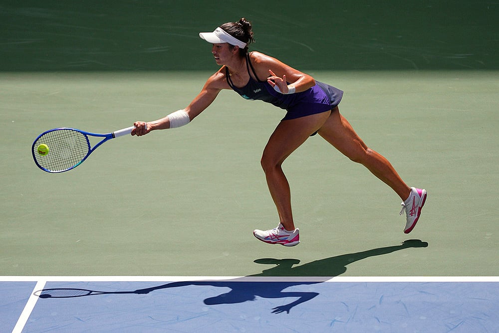US Open Tennis 2025 Emma Raducanu Vs Ena Shibahara_Ena Shibahara