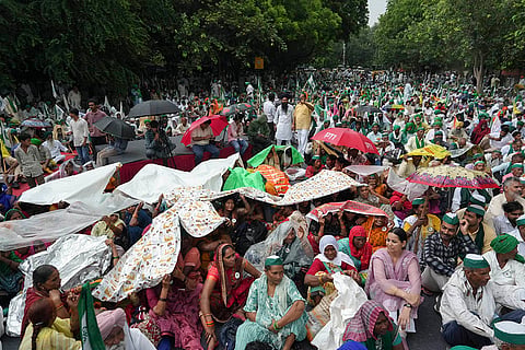Kisan Mahapanchayat in Delhi