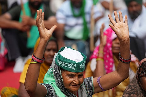 Kisan Mahapanchayat in Delhi