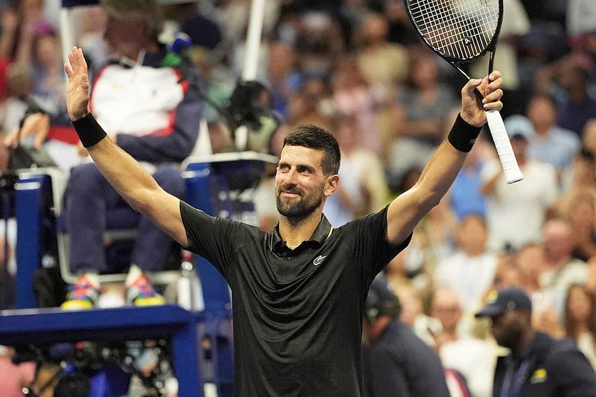 US Open Tennis 2025 Novak Djokovic Vs Learner Tien_1