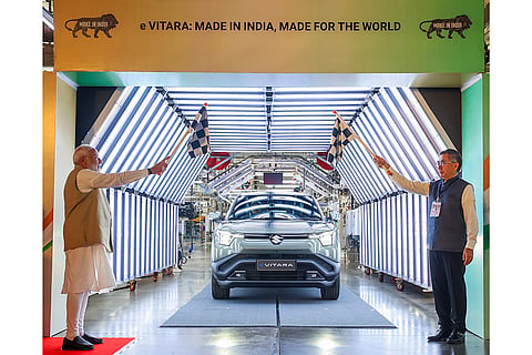 Maruti Suzuki's first electric vehicle e-Vitara