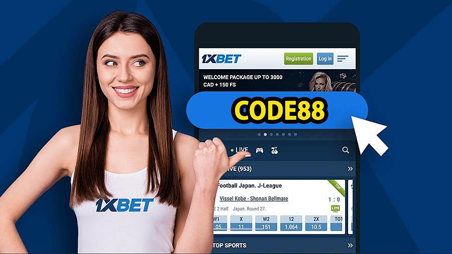 1xbet promo code