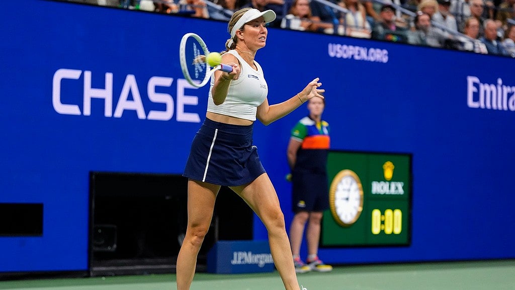 AP : Danielle Collins Vs Jaqueline Cristian Live Streaming, US Open 2025 First Round: The American is now ranked world number 57.