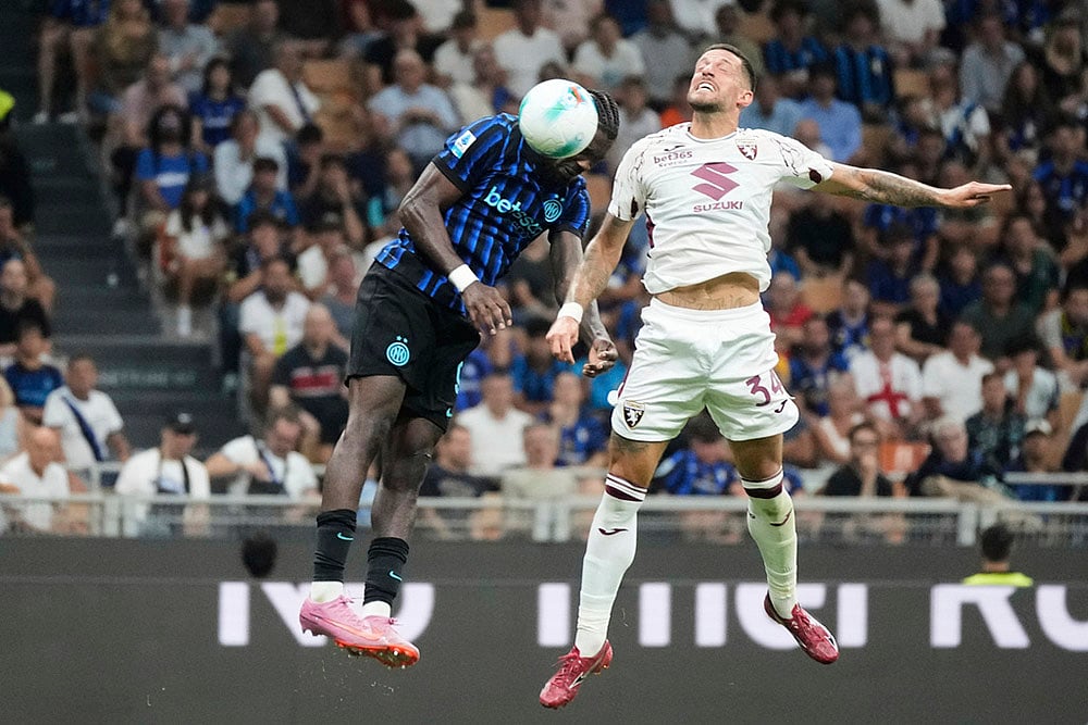 Italy soccer Serie A 2025-26 match Inter Milan vs Torino_Marcus Thuram