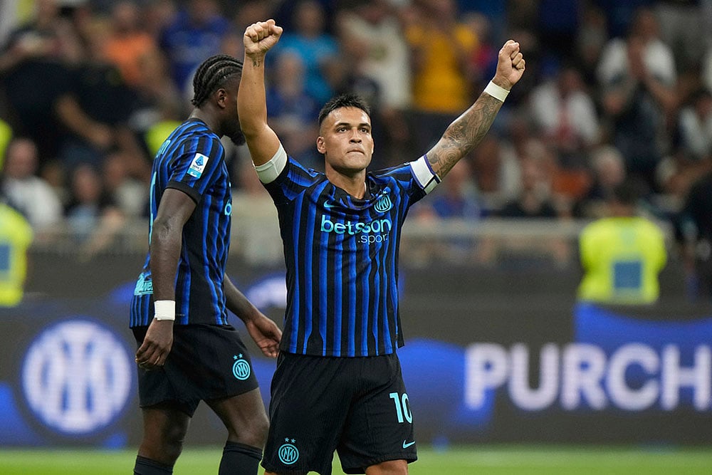 Italy soccer Serie A 2025-26 match Inter Milan vs Torino_Lautaro Martinez