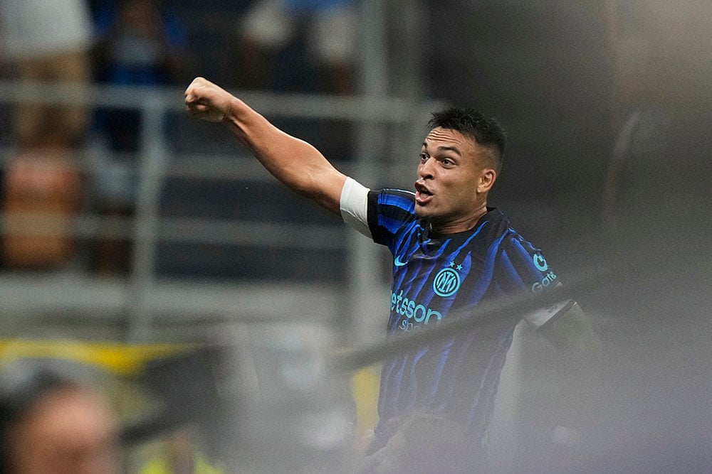 Italy soccer Serie A 2025-26 match Inter Milan vs Torino_Lautaro Martinez