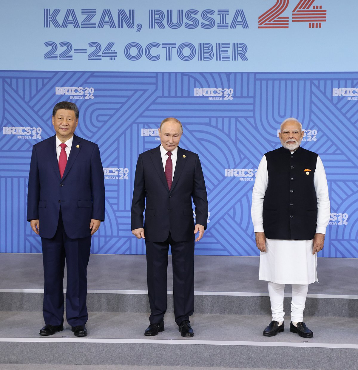 Getty  : Xi Jinping, Putin and Modi