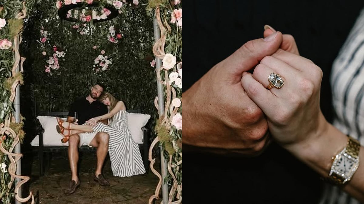 Taylor Swift and Travis Kelce got engaged two weeks ago - Instagram/Taylor Swift