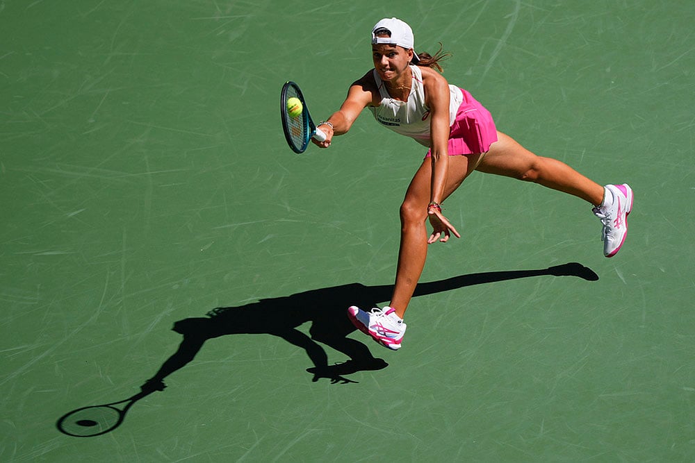 US open tennis 2025 Iga Swiatek vs Emiliana Arango_6
