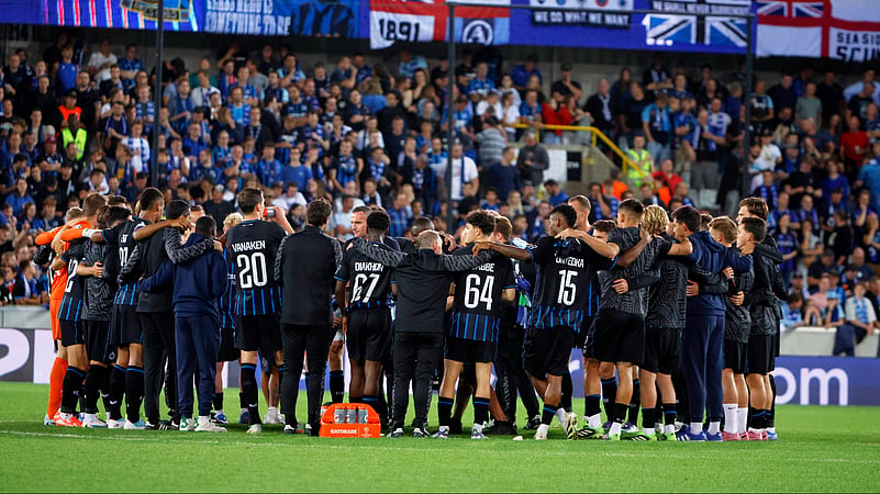 Club Brugge vs Rangers UEFA Champions League 2025-26 playoff second leg AP