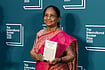 The Political Tug-of-War Over Banu Mushtaq Inaugurating Mysuru Dasara gettyimages | : Banu Mushtaq |