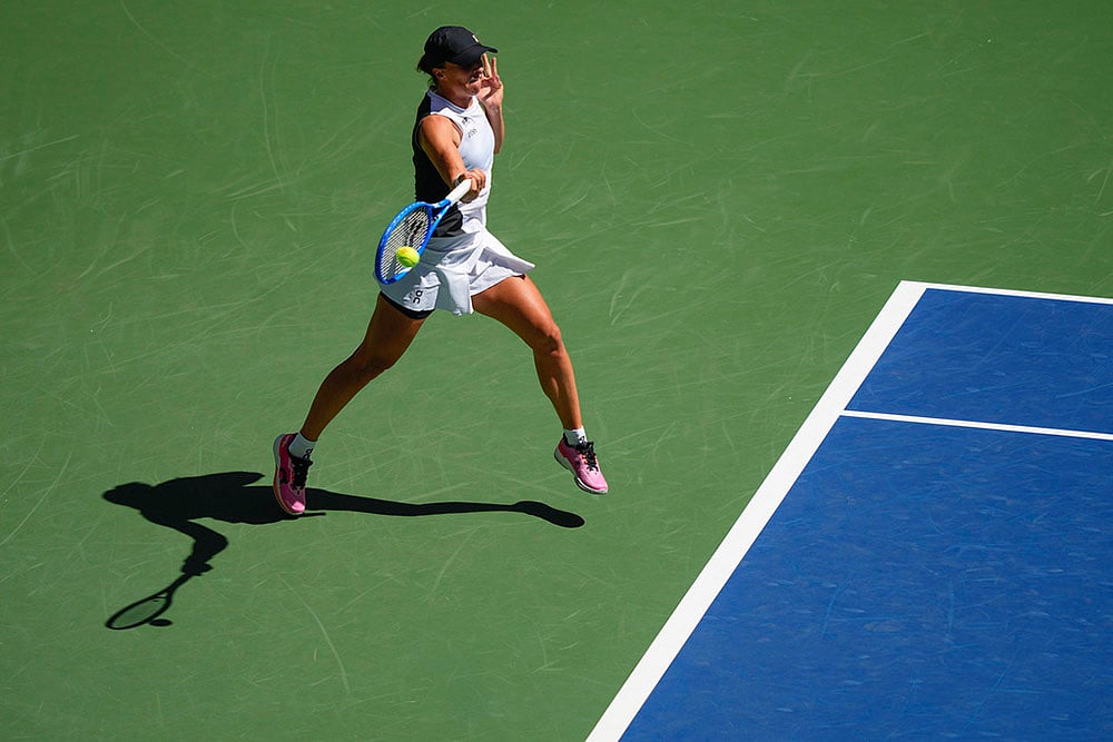 US open tennis 2025 Iga Swiatek vs Emiliana Arango_5