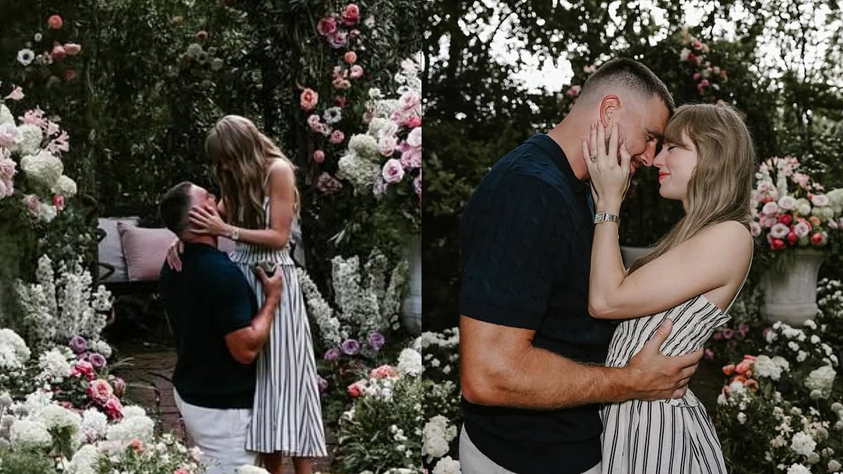 Taylor Swift and Travis Kelce's relationship timeline - Instagram/Taylor Swift