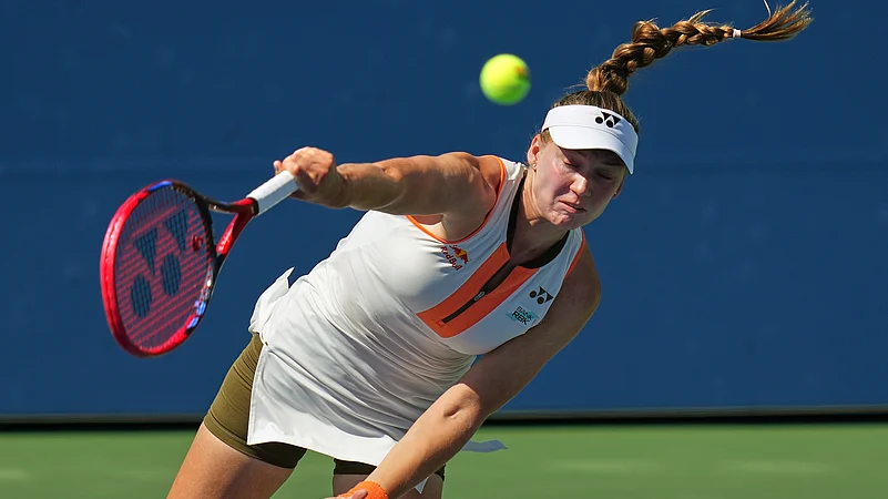 Elena Rybakina vs Tereza Valentova, US Open 2025 womens singles second round AP Photo