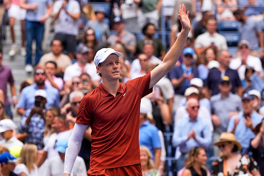 | Photo: AP/Yuki Iwamura : US Open 2025: Jannik Sinner vs Vit Kopriva
