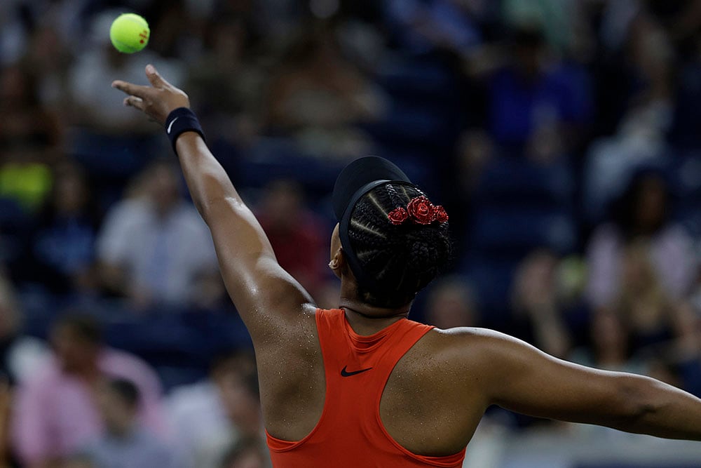 US open tennis 2025 Naomi Osaka Vs Greet Minnen_8