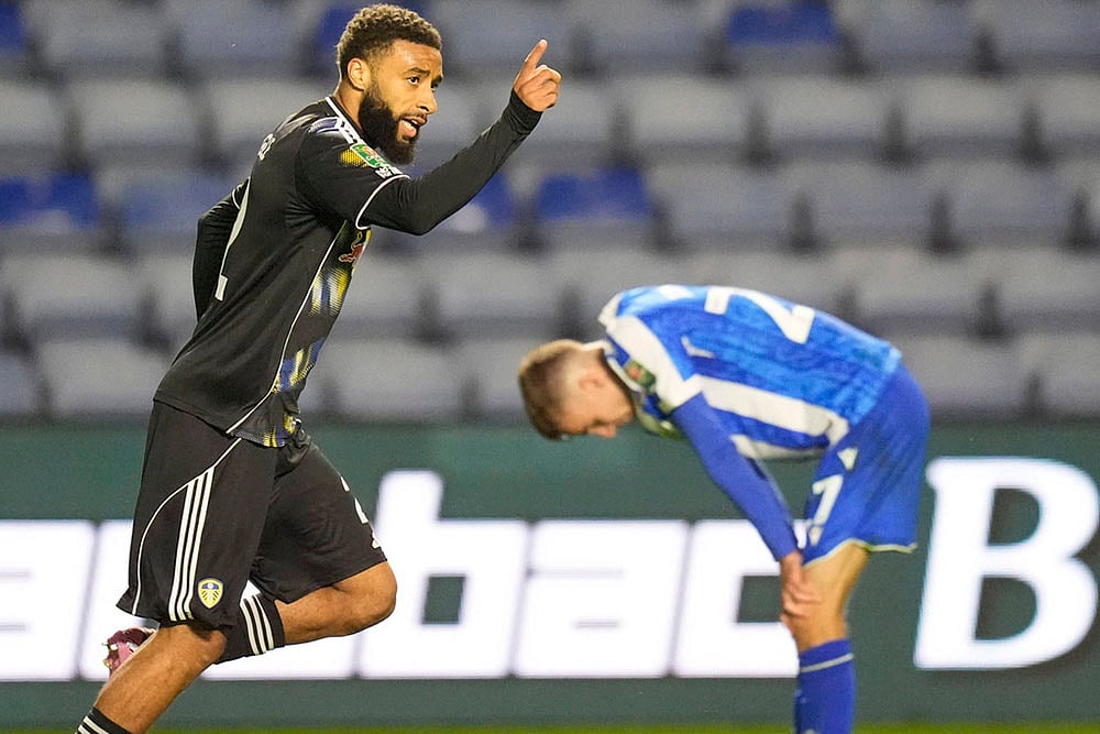 EFL Cup 2025-26 Round 2 soccer match Sheffield Wednesday vs Leeds United_Jayden Bogle