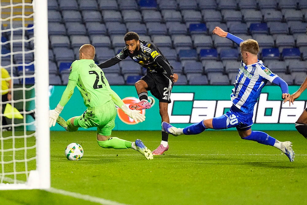 EFL Cup 2025-26 Round 2 soccer match Sheffield Wednesday vs Leeds United_ Jayden Bogle