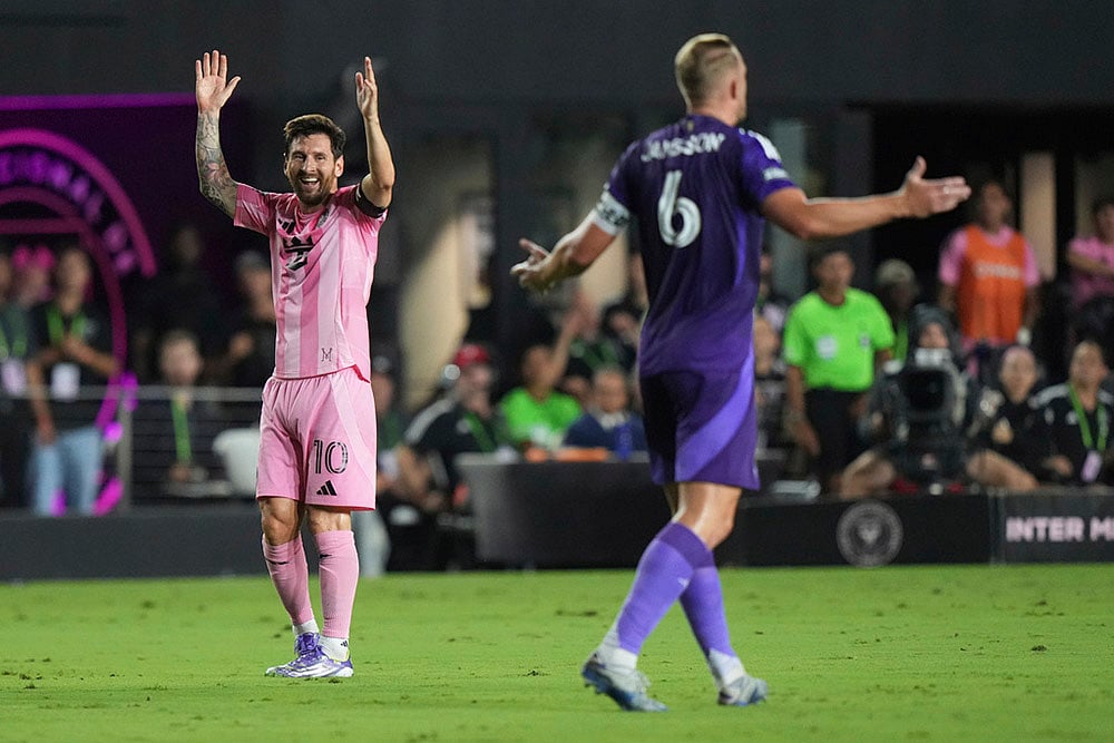 Leagues Cup soccer 2025 Inter Miami Vs Orlando City Semi-final photos_Lionel Messi