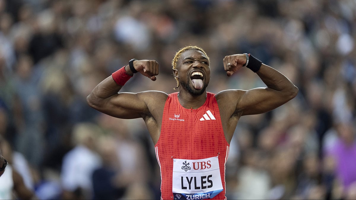 Diamond League Finals 2025 Day 2 Noah Lyles USA AP Photo