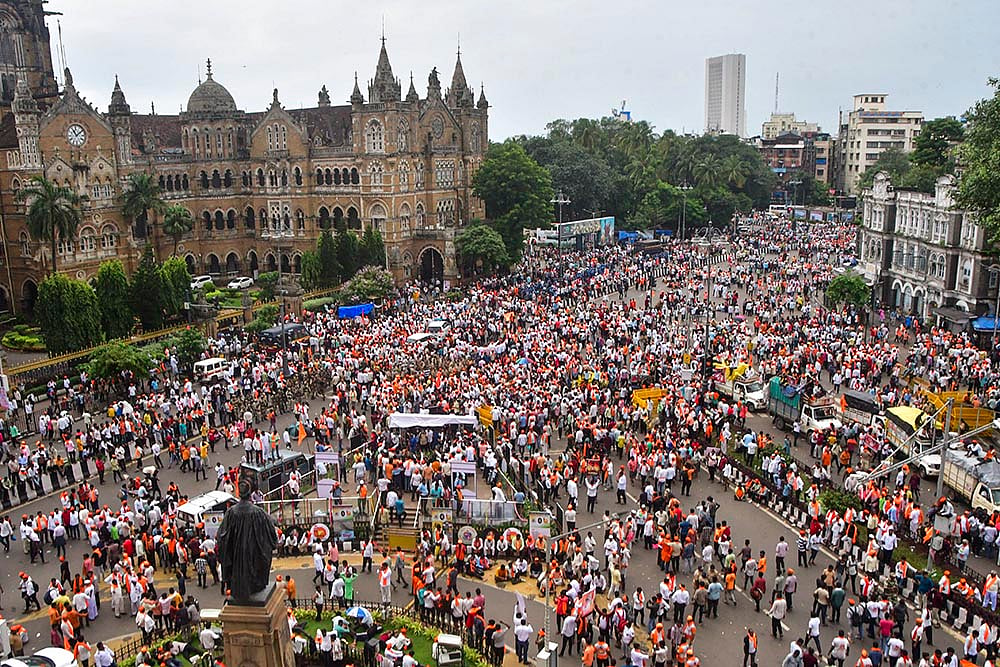 Maratha reservation protest