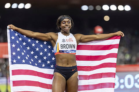 Diamond League Finals 2025: Brittany Brown of the US