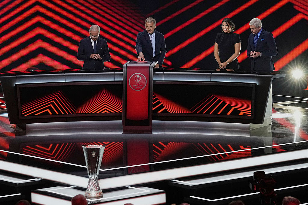 Monaco Soccer 2025-26 Europa League & Conference League Draw_Juergen Klinsmann