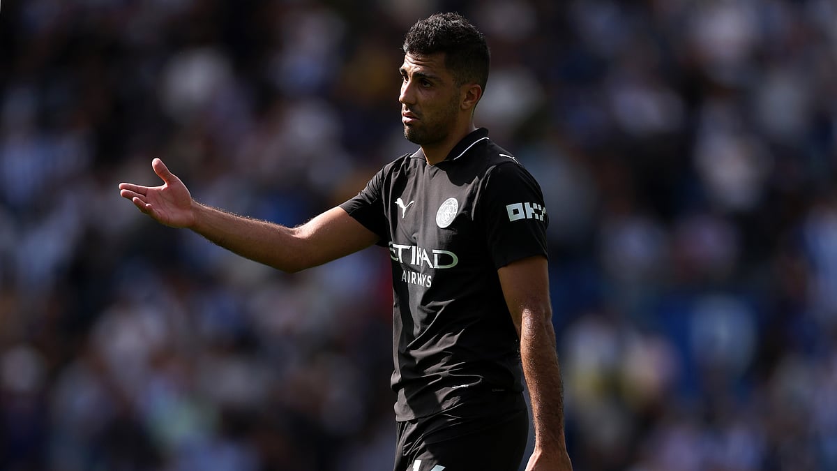 File photo of Manchester City midfielder Rodri. - | Photo: File