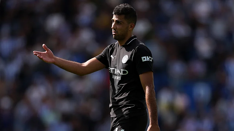 File photo of Manchester City midfielder Rodri. - | Photo: File