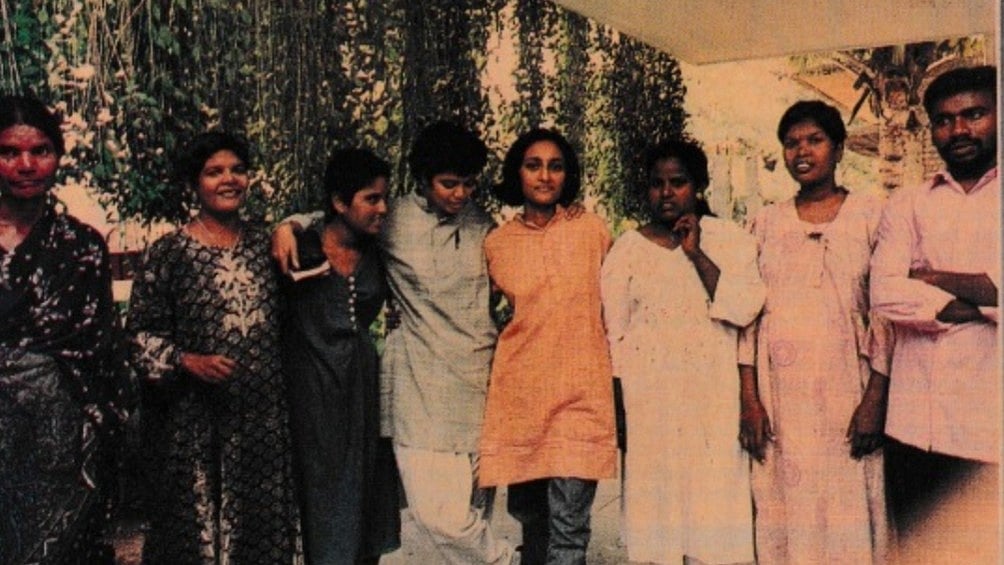 The Banyan founders with their team in 1996 - Outlook archives