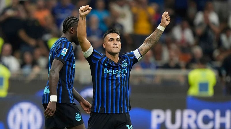 Italy soccer Serie A 2025-26 match Inter Milan vs Torino_Lautaro Martinez