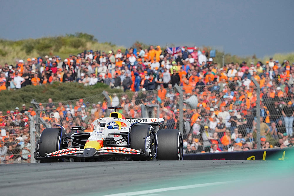 2025 Dutch Formula 1 Grand Prix Auto racing photos_Isack Hadjar of France