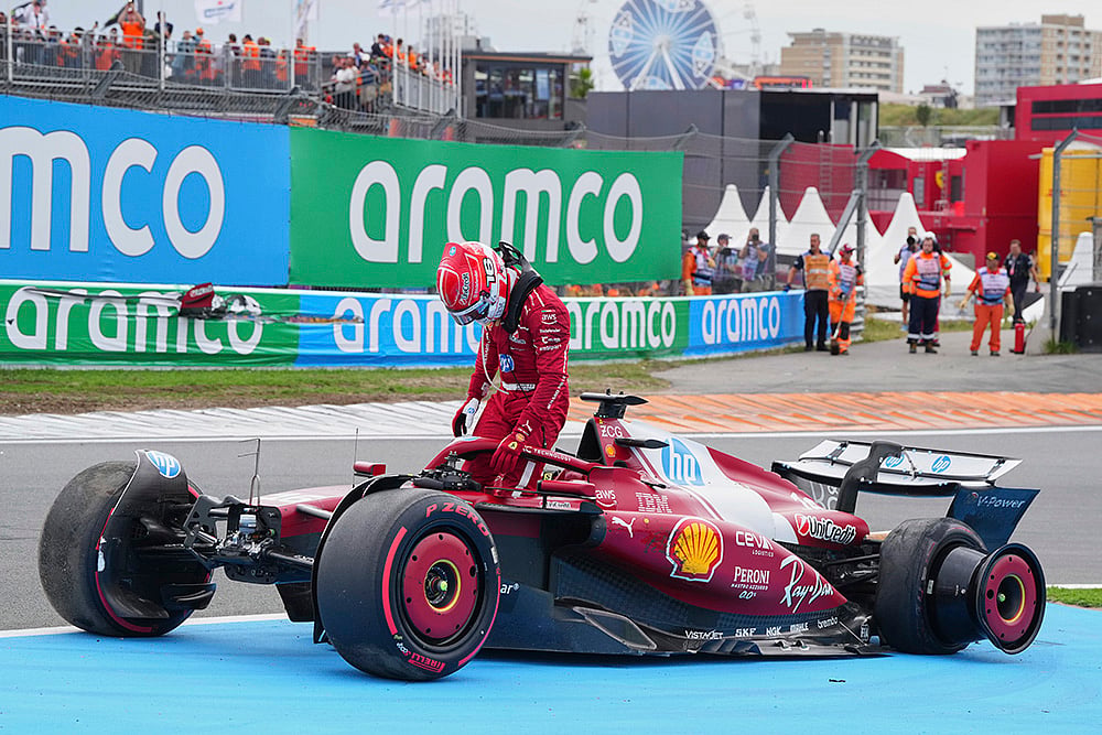2025 Dutch Formula 1 Grand Prix Auto racing photos_Ferrari driver Charles Leclerc