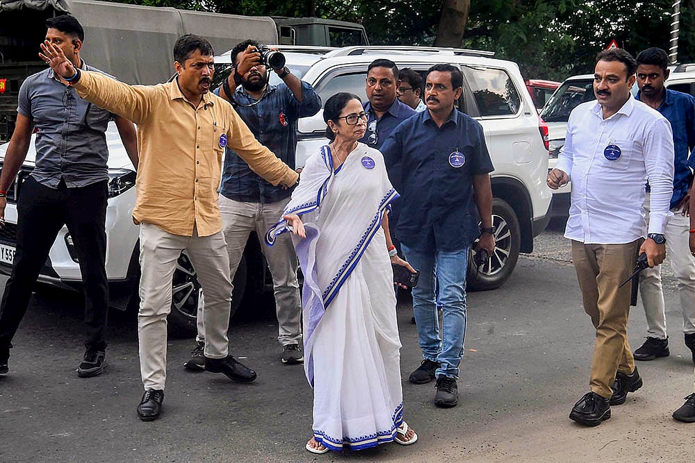 TMCs protest in Kolkata