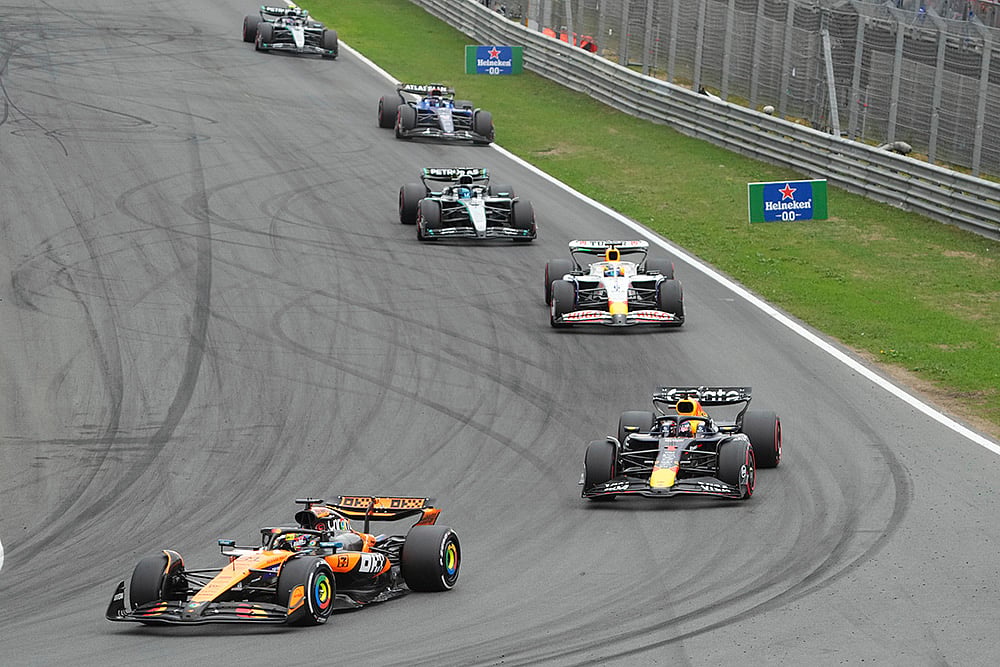2025 Dutch Formula 1 Grand Prix Auto racing photos_McLaren driver Oscar Piastri