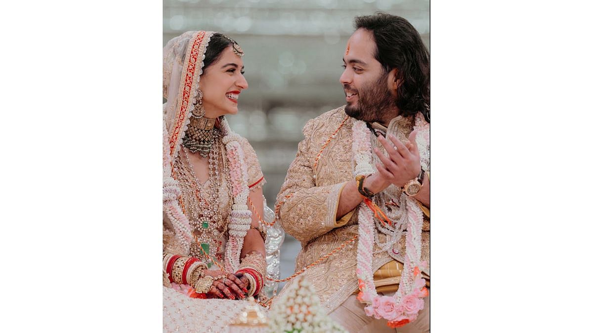 Radhika Merchant and Anant Ambani wedding ceremony