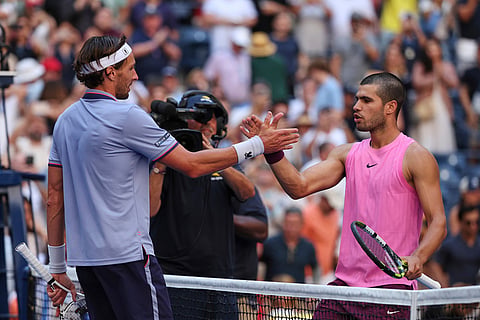US Open: Arthur Rinderknech vs Carlos Alcaraz