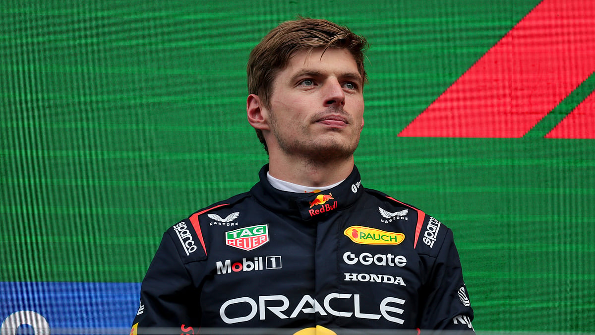 Red Bull's Max Verstappen at the Dutch Grand Prix