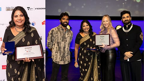 Geetha Kailasam wins “Best Performance Female” at the Indian Film Festival Of Melbourne 