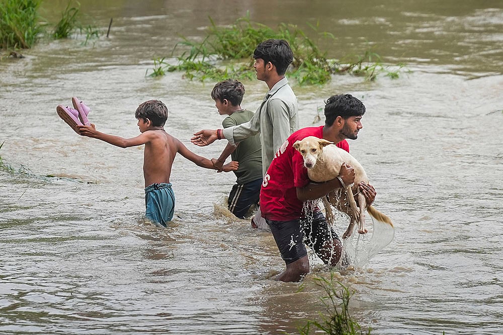 India monsoon season - Yamunas Water level crosses danger mark in Delhi_4