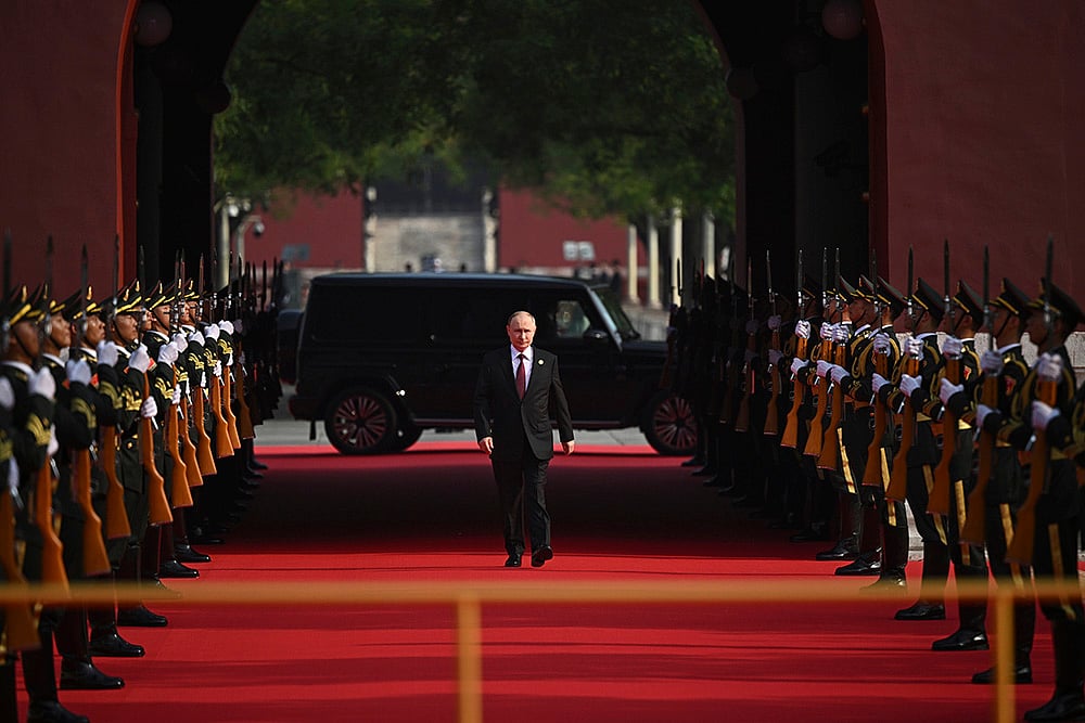 Chinas Victory Day Military Parade photos: Vladimir Putin