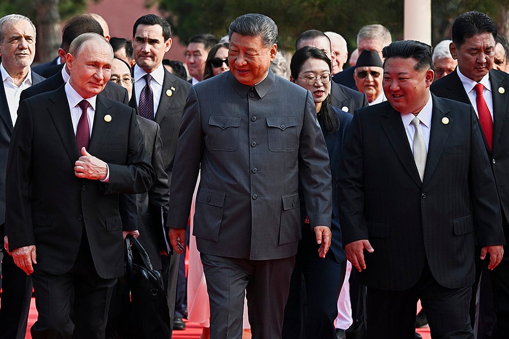 Chinas Victory Day Military Parade photos: Kim Jong Un 