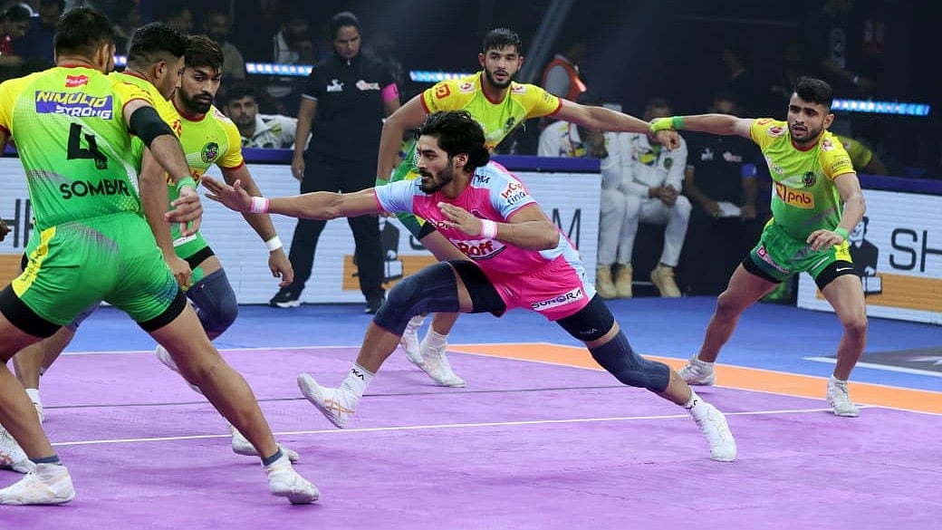 Photo: PKL : Jaipur Pink Panthers Vs Patna Pirates, PKL 2025: Action From The Game