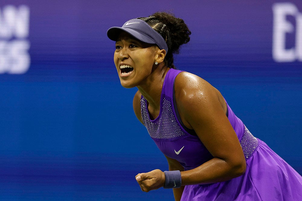 US Open Tennis 2025 quarter-final match Naomi Osaka vs Karolina Muchova_4