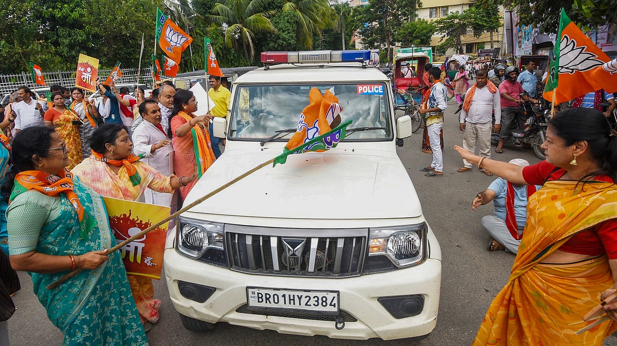 PTI  : Bihar Bandh Rally |