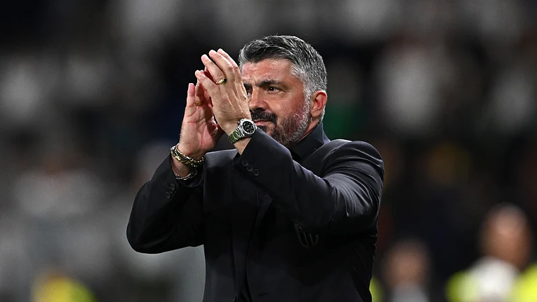 Italy head coach Gennaro Gattuso - null