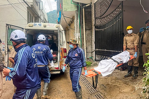 Rescue operations in Kullu