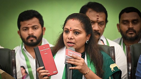 
Credits- Getty : The shift became evident when she inaugurated a new office for Jagruthi. The event was conspicuous for the absence of BRS leaders.


