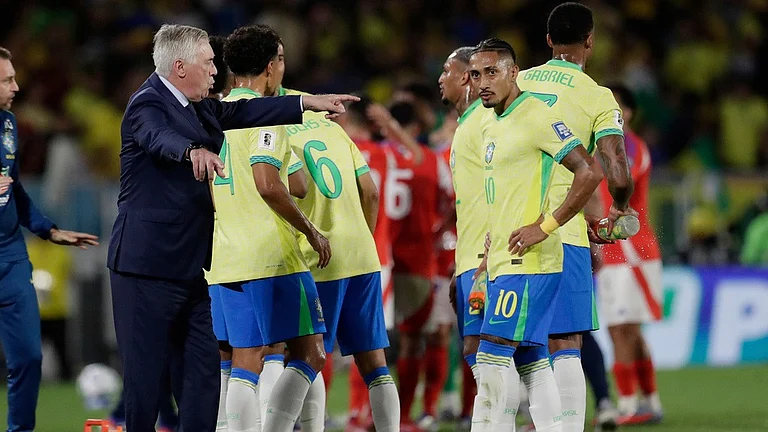 Brazil Vs Chile, FIFA World Cup 2026 CONMEBOL Qualifiers: The Selecao in action. - AP